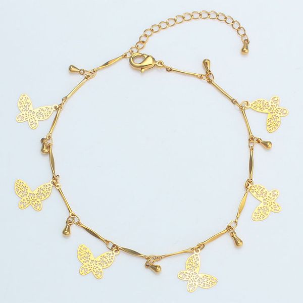 butterfly bracelet/anklet for women girls gold color foot chain charm bangle jewelry arab/egypurkey/iraq/middle east items, Black
butterfly bracelet/anklet for women girls gold color foot chain charm bangle jewelry arab/egypurkey/iraq/middle east items, Black