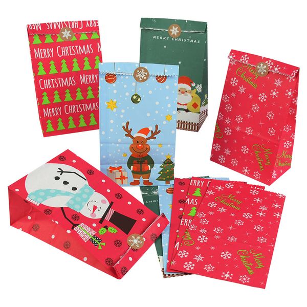 christmas decorations 10pcs merry candy bag red santa snowman pattern gift paper bags for party kids favor packaging supplies
christmas decorations 10pcs merry candy bag red santa snowman pattern gift paper bags for party kids favor packaging supplies