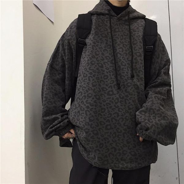 plus size oversized loose hooded leopard hip hop sweatshirt pullover hoodies women man harajuku streetwear punk warm fleece, Black
plus size oversized loose hooded leopard hip hop sweatshirt pullover hoodies women man harajuku streetwear punk warm fleece, Black