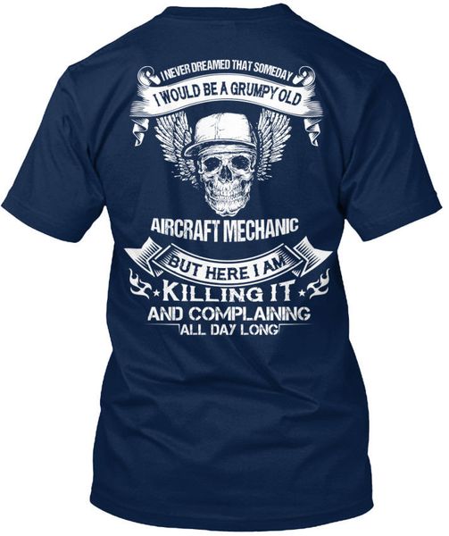 2019 cotton casual brand aircraft mechanic - i never dreamed that someday standard t-shirt funny tee shirt
2019 cotton casual brand aircraft mechanic - i never dreamed that someday standard t-shirt funny tee shirt