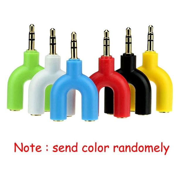 new u type jack 3.5mm to dual 3.5mm aux cable headphone seprator male to female stereo audio earphone splitter adapter
new u type jack 3.5mm to dual 3.5mm aux cable headphone seprator male to female stereo audio earphone splitter adapter