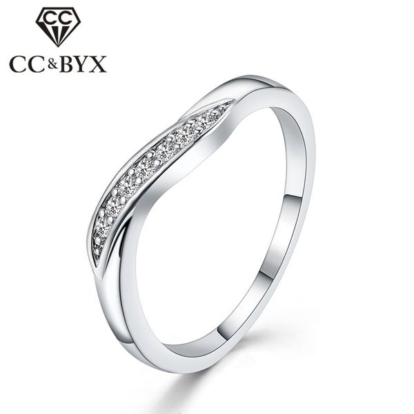 cluster rings jewelry for women fashion simple design white gold-color bride wedding ring engagement party gift anillo 1138, Golden;silver
cluster rings jewelry for women fashion simple design white gold-color bride wedding ring engagement party gift anillo 1138, Golden;silver