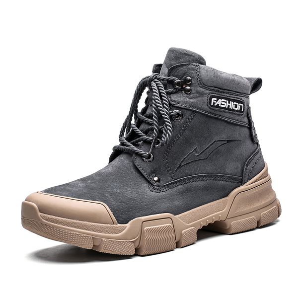 boots men's thick plush warm man ankle fashion winter genuine leather men shoes outdoor mens motorcycle 38-46, Black
boots men's thick plush warm man ankle fashion winter genuine leather men shoes outdoor mens motorcycle 38-46, Black