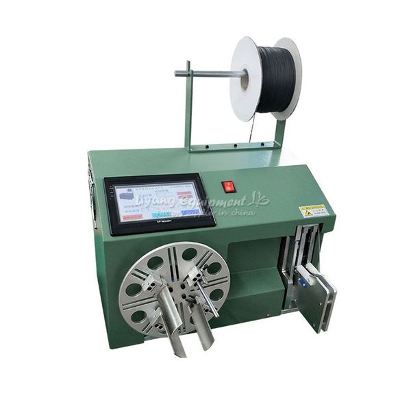 ly 40-80 big size touch screen cable wire coil winding binding machine 220v 110v for option
ly 40-80 big size touch screen cable wire coil winding binding machine 220v 110v for option