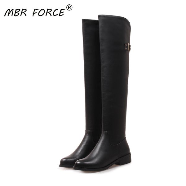 mbr force fashion women leather pu autumn and winter casual over the knee long boots shoes for ladies woman black
mbr force fashion women leather pu autumn and winter casual over the knee long boots shoes for ladies woman black