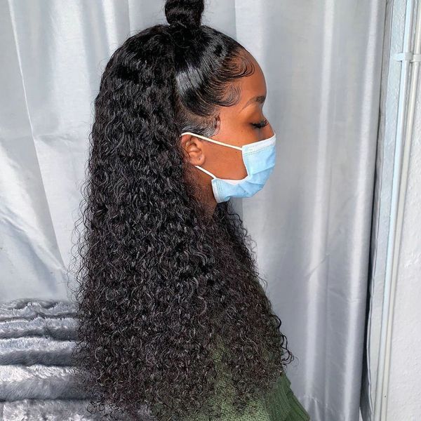 13x4 natural curly wig remy malaysia lace front human hair wigs for women black color pre plucked bleached knots lace front wig
13x4 natural curly wig remy malaysia lace front human hair wigs for women black color pre plucked bleached knots lace front wig