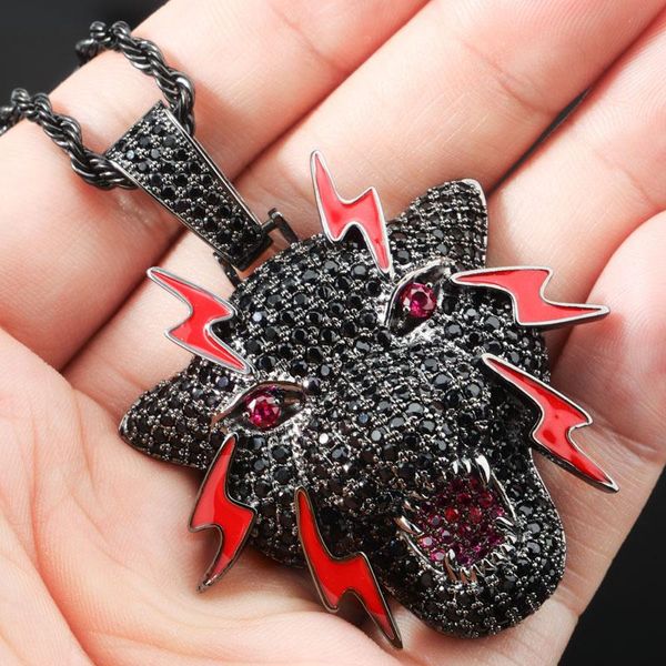 leopard pendant with 4 mm tennis chain cz stone panther necklace iced out chain hip hop jewelry men party gifts, Silver
leopard pendant with 4 mm tennis chain cz stone panther necklace iced out chain hip hop jewelry men party gifts, Silver