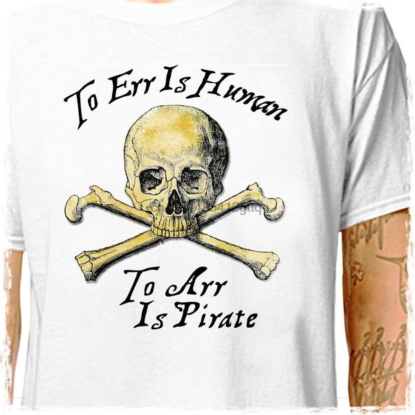 t shirt to arr is pirate 100% cotton tees (lazycarrot) gothic skull and crossbones funny nautical jack sparrow
t shirt to arr is pirate 100% cotton tees (lazycarrot) gothic skull and crossbones funny nautical jack sparrow