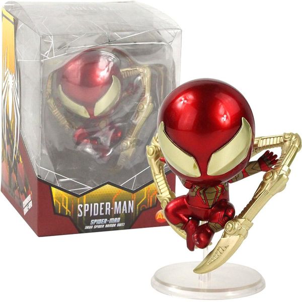 11 cm anime spider-man q version shaking his head pvc action figure toys car favorite model
11 cm anime spider-man q version shaking his head pvc action figure toys car favorite model