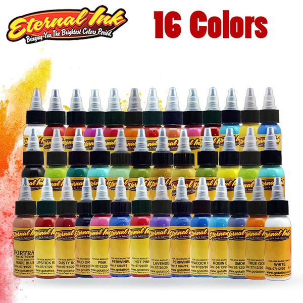 professional tattoo 16 color set permanent makeup pigment tattoo color ink set body art paint micro pigment dropshipping
professional tattoo 16 color set permanent makeup pigment tattoo color ink set body art paint micro pigment dropshipping