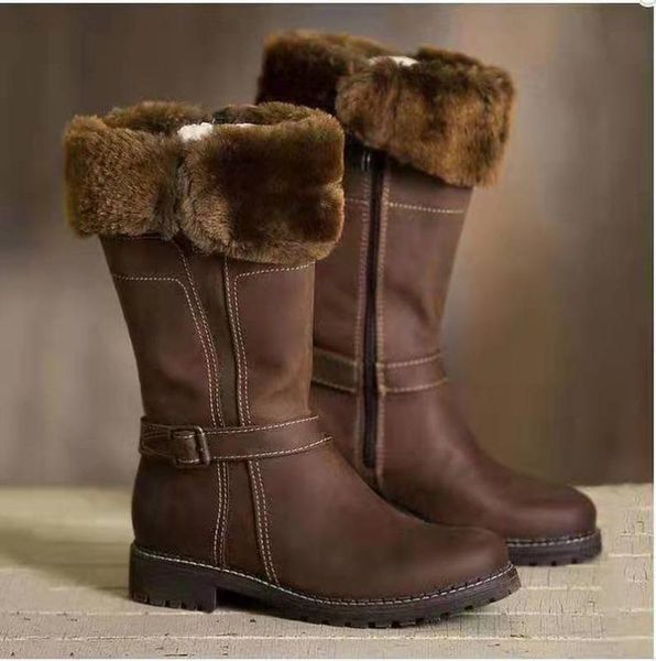 women knee high boots big size low heels shoes booties gladiator vintage pu leather winter snow warm shoe botas mujer hp2577, Black
women knee high boots big size low heels shoes booties gladiator vintage pu leather winter snow warm shoe botas mujer hp2577, Black