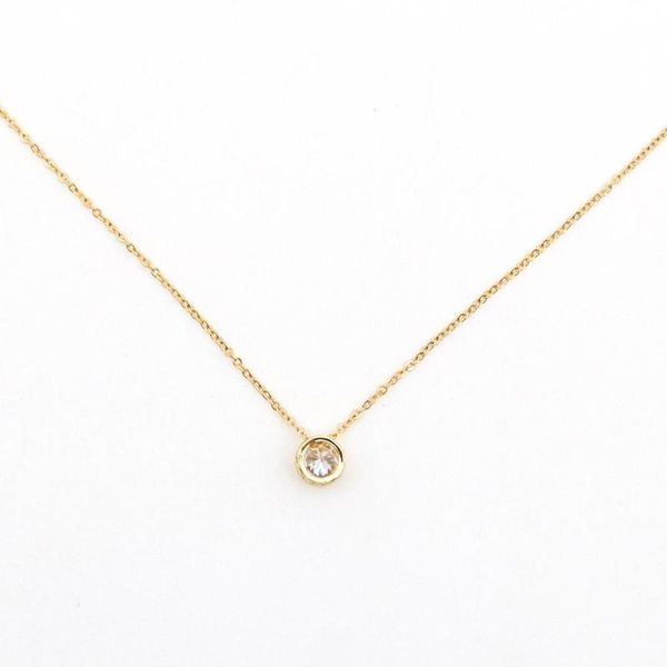 doreen box stainless steel & copper chains necklace round clear cubic fashion trend jewelry gifts for women zirconia 45cm 1 pc, Silver
doreen box stainless steel & copper chains necklace round clear cubic fashion trend jewelry gifts for women zirconia 45cm 1 pc, Silver