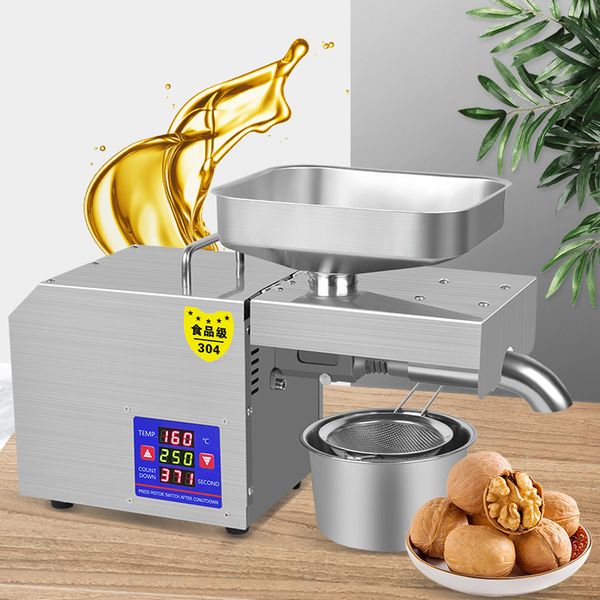 qihang_olive oil press machine cold/pressing sesame press machine stainless steel oil press machine flaxseed oil extractor
qihang_olive oil press machine cold/pressing sesame press machine stainless steel oil press machine flaxseed oil extractor