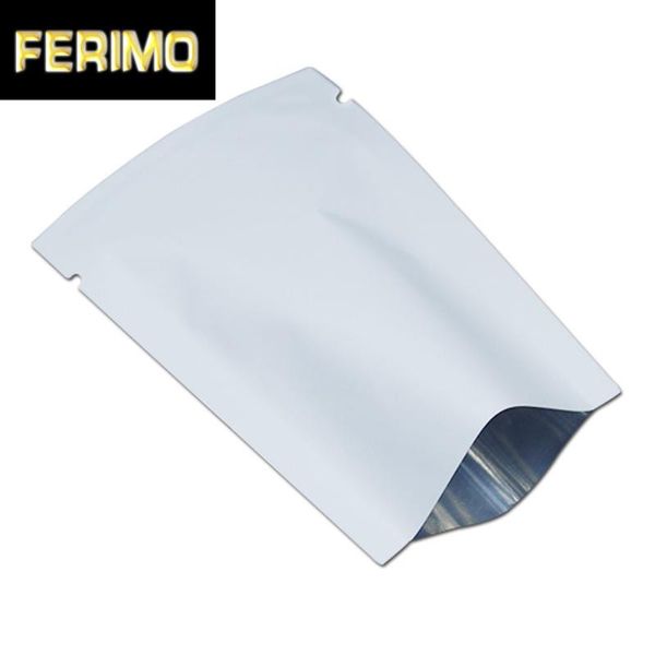 200pcs white open aluminum foil heat sealable packaging bags party snack vacuum storage mylar pouch for grocery storage
200pcs white open aluminum foil heat sealable packaging bags party snack vacuum storage mylar pouch for grocery storage