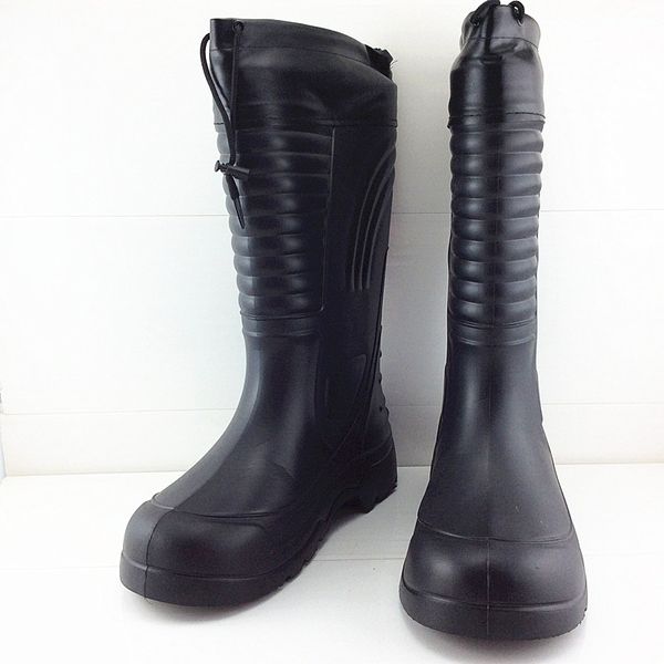 winter men's boots warm woolen cotton waterproof shoes non-slip platform one-piece lightweight foam eva rainshoes snow boots, Black
winter men's boots warm woolen cotton waterproof shoes non-slip platform one-piece lightweight foam eva rainshoes snow boots, Black