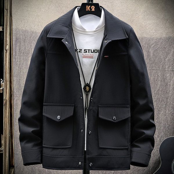 men's jackets army casual men pilot single-breasted jacket bomber force autumn sports coats cargo workout coat, Black;brown
men's jackets army casual men pilot single-breasted jacket bomber force autumn sports coats cargo workout coat, Black;brown