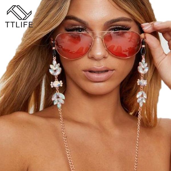 sunglasses frameslife fashion diamond chain women gold color reading glasses chains cord holder neck strap rope accessories, Silver
sunglasses frameslife fashion diamond chain women gold color reading glasses chains cord holder neck strap rope accessories, Silver