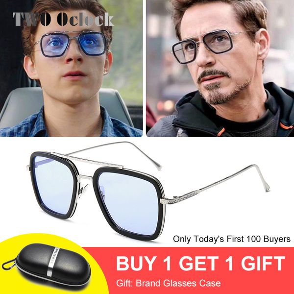 men vintage retro men's glasses iron man 3 sunglases yellow red sun glass 2020 shades men oculos w66218, White;black
men vintage retro men's glasses iron man 3 sunglases yellow red sun glass 2020 shades men oculos w66218, White;black