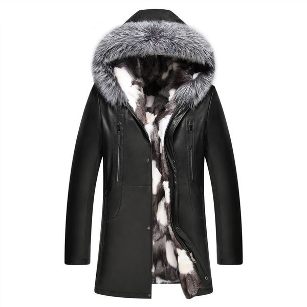 genuine leather jacket winter jacket men real sheepskin coat for men natural fur warm coats plus size chaqueta hombre, Black
genuine leather jacket winter jacket men real sheepskin coat for men natural fur warm coats plus size chaqueta hombre, Black