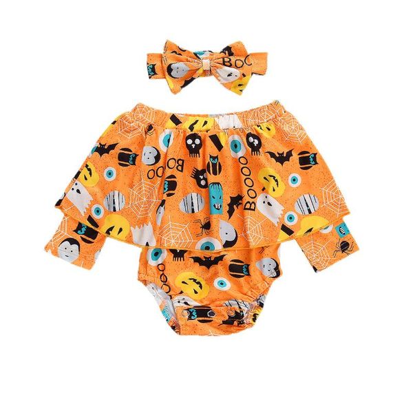 halloween cloak bodysuit newborn baby girl clothes autumn long sleeve elastic neck ghost pumpkin headband 2pcs costume outfits, Blue
halloween cloak bodysuit newborn baby girl clothes autumn long sleeve elastic neck ghost pumpkin headband 2pcs costume outfits, Blue