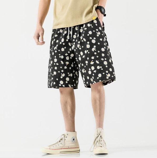 male short pants fashion cool mens clothing floral loose breathable mens shorts summer casual beach vacation, White;black
male short pants fashion cool mens clothing floral loose breathable mens shorts summer casual beach vacation, White;black