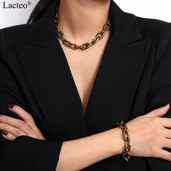 lacteo cuba thick chunky cross chain choker necklace jewelry for women 2020 exaggerated short clavicle chain charm necklace gift, Golden;silver
lacteo cuba thick chunky cross chain choker necklace jewelry for women 2020 exaggerated short clavicle chain charm necklace gift, Golden;silver