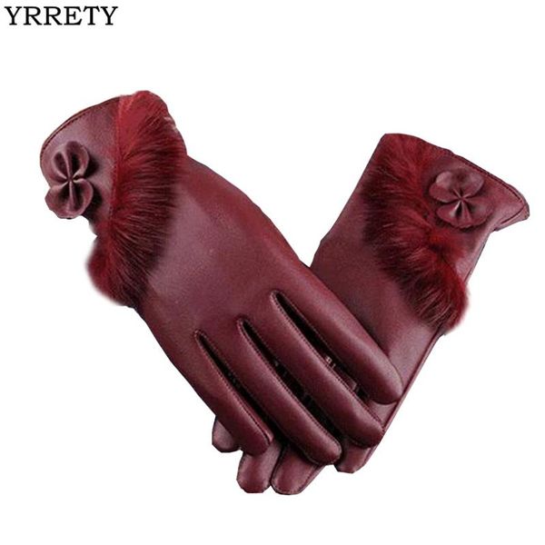 five fingers gloves yrrety fashion women' bowknot pu touched screen warm leather winter thicken ladies glove elegant finger, Blue;gray 
five fingers gloves yrrety fashion women' bowknot pu touched screen warm leather winter thicken ladies glove elegant finger, Blue;gray
