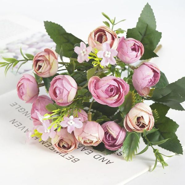 3pcs artificial flowers rose bud flower camellia silk fake flower flores for diy home garden wedding decoration
3pcs artificial flowers rose bud flower camellia silk fake flower flores for diy home garden wedding decoration