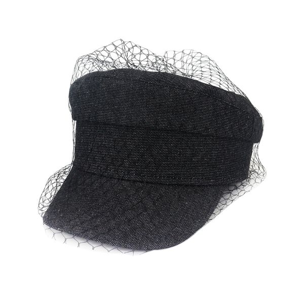 fashion mesh lace denim flat painter hat girl street style beret female accessories, Blue;gray
fashion mesh lace denim flat painter hat girl street style beret female accessories, Blue;gray