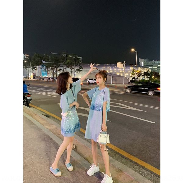 summer women's 2019 new korean style fashion sequin t-shirt t-shirt sequinssequins sequinsonline celebrity skirt two-piece suit western, Gray
summer women's 2019 new korean style fashion sequin t-shirt t-shirt sequinssequins sequinsonline celebrity skirt two-piece suit western, Gray