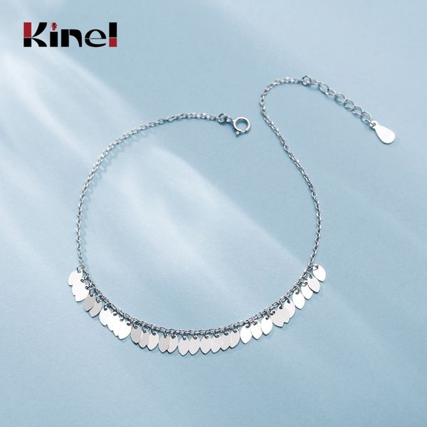 kinel silver 925 chain anklet ladies bracelet on the leg 925 sterling silver leg bijoux femme summer fashion fine jewelry, Red;blue
kinel silver 925 chain anklet ladies bracelet on the leg 925 sterling silver leg bijoux femme summer fashion fine jewelry, Red;blue