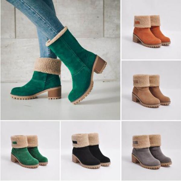 special women's shoes snow boots ladies winter flock warm boots martinas mid-calf, Black
special women's shoes snow boots ladies winter flock warm boots martinas mid-calf, Black