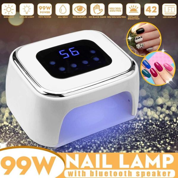 nail dryers dryer 99w with bluetooth speaker led uv lamp light timer polish gel curing-machine drying all gels
nail dryers dryer 99w with bluetooth speaker led uv lamp light timer polish gel curing-machine drying all gels