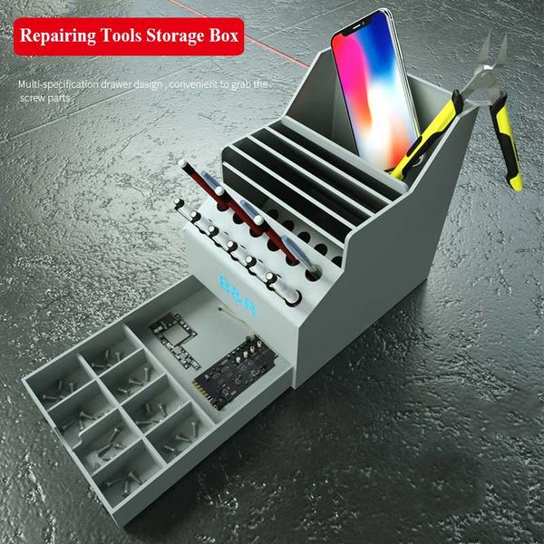 pvc storage box screwdriver tweezer electronic component container storage case phone repair tools
pvc storage box screwdriver tweezer electronic component container storage case phone repair tools