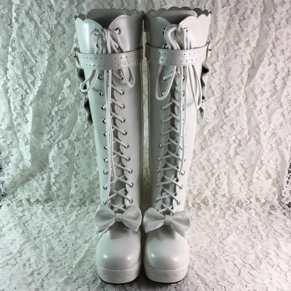 boots японская сладкая лолита cosplay высокая платформа сапоги принцесса девушки узелок боути коренастый высокой пятки, Black
boots японская сладкая лолита cosplay высокая платформа сапоги принцесса девушки узелок боути коренастый высокой пятки, Black