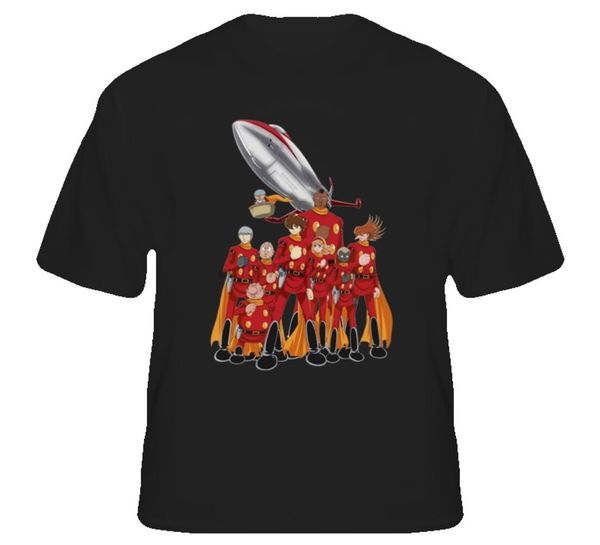 re cyborg 009 group anime t shirt