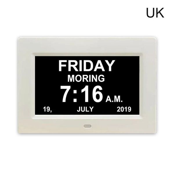 7 \"inch digital clock calendar with date day reminder for elderly and children 667b
7 \"inch digital clock calendar with date day reminder for elderly and children 667b