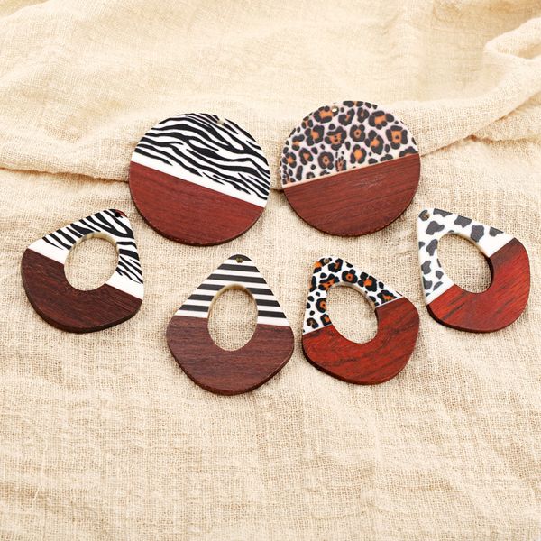 charms creative dairy zebra leopard stripes earring resin wood pendant findings animal dangle earrings necklace diy jewelry make, Bronze;silver
charms creative dairy zebra leopard stripes earring resin wood pendant findings animal dangle earrings necklace diy jewelry make, Bronze;silver
