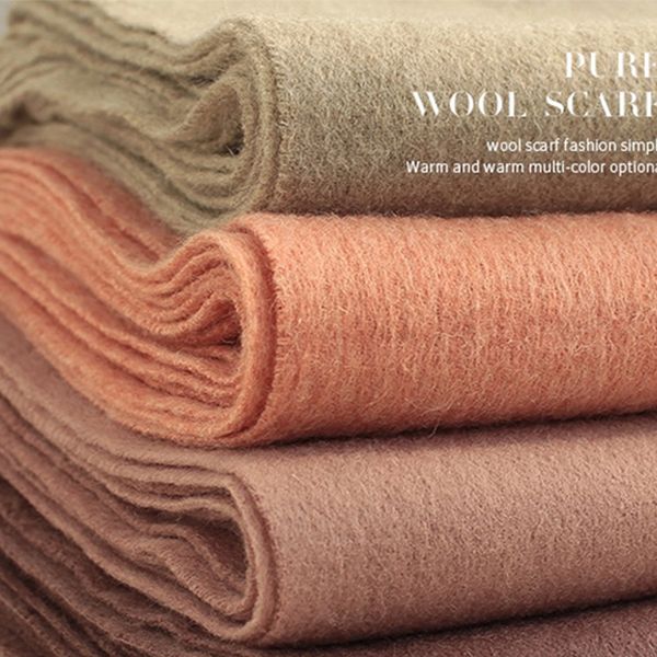 100% wool scarf 2020 luxury winter blanket scarf shawls women thicken warm scarves wool wrap tassel solid color, Blue;gray
100% wool scarf 2020 luxury winter blanket scarf shawls women thicken warm scarves wool wrap tassel solid color, Blue;gray