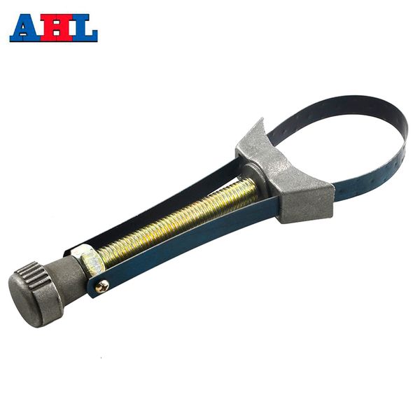 car auto oil filter removal cap spanner strap wrench 60mm to 120mm diameter adjustable for honda yamaha suzuki repair tool, Silver
car auto oil filter removal cap spanner strap wrench 60mm to 120mm diameter adjustable for honda yamaha suzuki repair tool, Silver