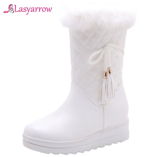 lasyarrow snow boots mid calf boots women winter platform wedge heel plush warm ladies bowtie shoes pink white black
lasyarrow snow boots mid calf boots women winter platform wedge heel plush warm ladies bowtie shoes pink white black