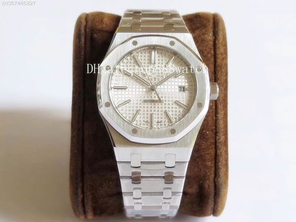 jf produces luxury mens watches 15400 cal.3120 movement automatic mens watch 41mm montre de luxe orologio di lusso v2, Slivery;brown
jf produces luxury mens watches 15400 cal.3120 movement automatic mens watch 41mm montre de luxe orologio di lusso v2, Slivery;brown