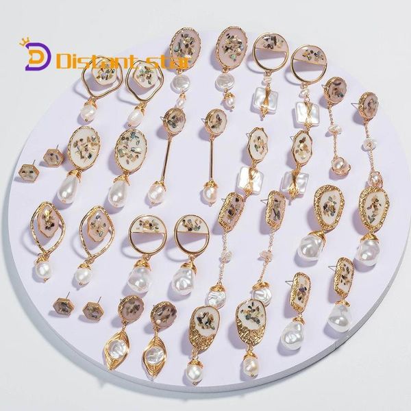new design female hanging earrings beaded baroque pearl irregular women drop earring gorgeous created ear jewelry, Silver
new design female hanging earrings beaded baroque pearl irregular women drop earring gorgeous created ear jewelry, Silver