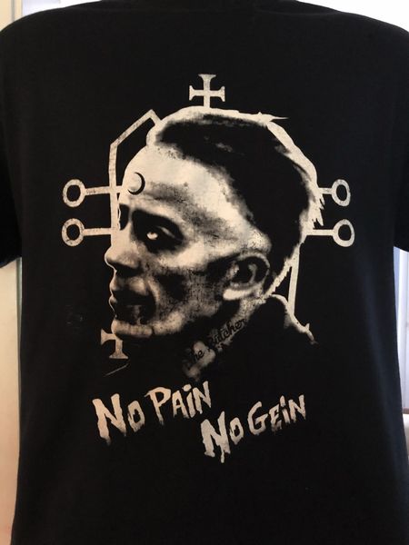 no pain no gein t-shirt serial killer real life horror ed gein dahmer 2020 cotton men fashion summer fitness brand movie t shirt
no pain no gein t-shirt serial killer real life horror ed gein dahmer 2020 cotton men fashion summer fitness brand movie t shirt