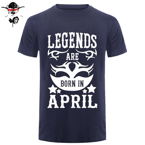 novelty legends are born in april funny birthday gift men's cotton t shirt man cool short sleeve tees
novelty legends are born in april funny birthday gift men's cotton t shirt man cool short sleeve tees