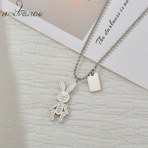 pendant necklaces nextvance retro robot stainless steel bead chain for women children amulet festival jewelry wholesale, Silver
pendant necklaces nextvance retro robot stainless steel bead chain for women children amulet festival jewelry wholesale, Silver