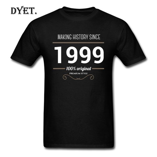 new arrival man shirts crew neck lovers day 100% cotton t-shirt making history since 1999 tees vintage birthday tshirt
new arrival man shirts crew neck lovers day 100% cotton t-shirt making history since 1999 tees vintage birthday tshirt