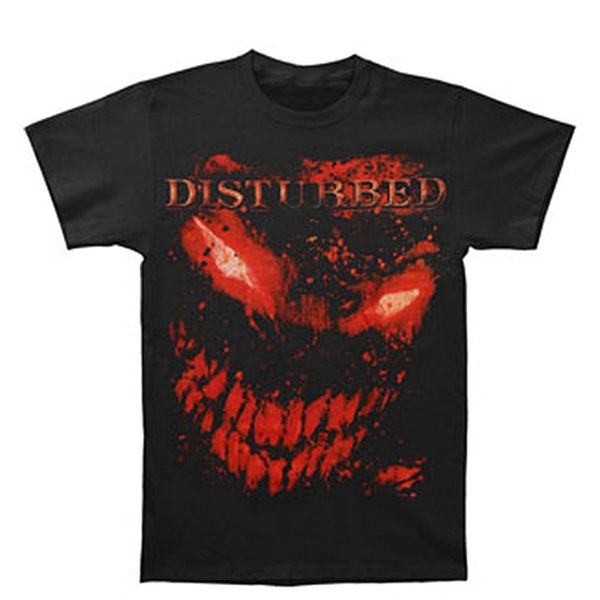 короткие рукава хлопок мода футболка disturbed мужские лица плюнул футболка black 
короткие рукава хлопок мода футболка disturbed мужские лица плюнул футболка black