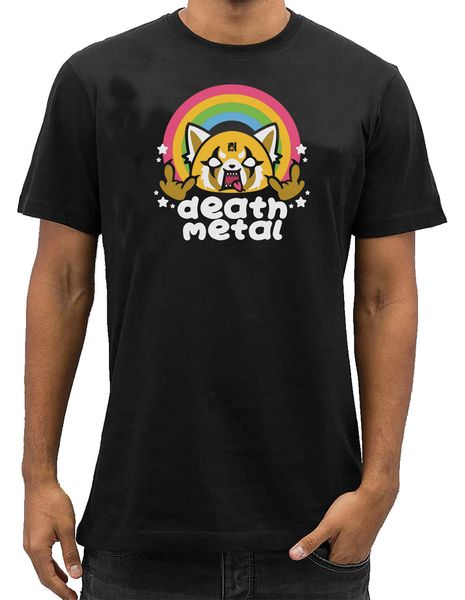 death metal aggretsuko мужская смешные футболки мужчины взрослых футболка личность с коротким рукавом хлопок высокого качества
death metal aggretsuko мужская смешные футболки мужчины взрослых футболка личность с коротким рукавом хлопок высокого качества
