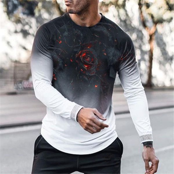 o neck long sleeve printed loose fashion spring autumn breathable homme tees dropshipping mens tshirt pullover, White;black
o neck long sleeve printed loose fashion spring autumn breathable homme tees dropshipping mens tshirt pullover, White;black